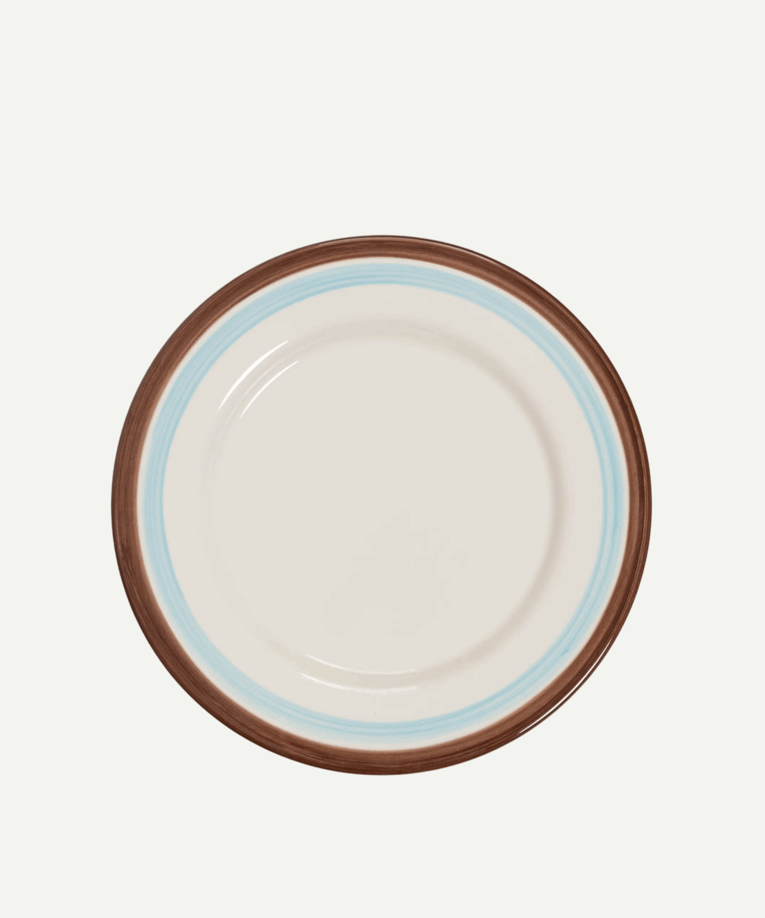 Breakfast Hand Painted Dinner Plate - Set of 4