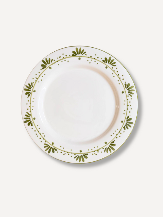 Sina Hand-Painted Dinner Plate - Valsa Home- Tableware