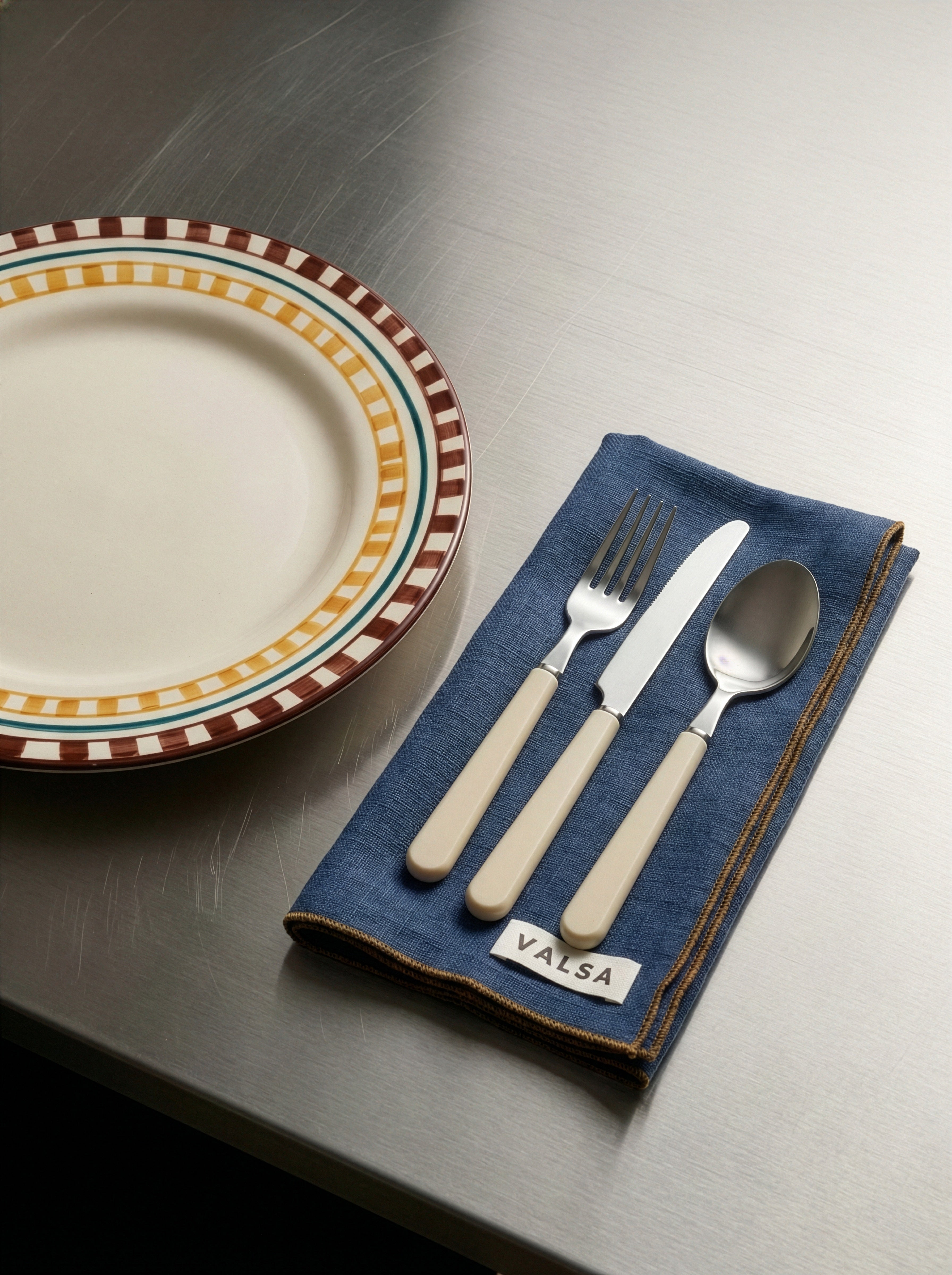 Set of 4 Linen Napkins - Atlantic