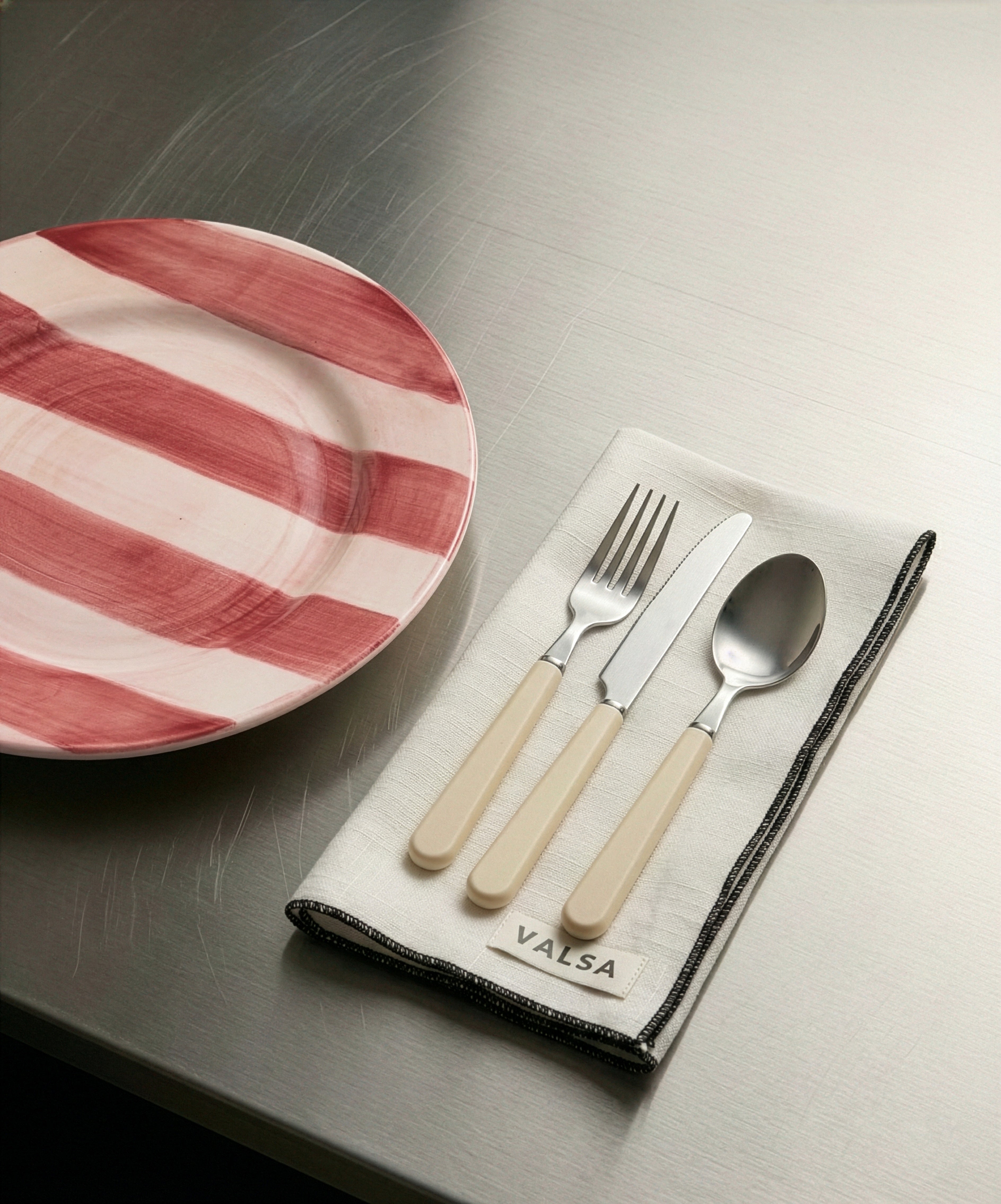 Set of 4 Linen Napkins - Sea Salt