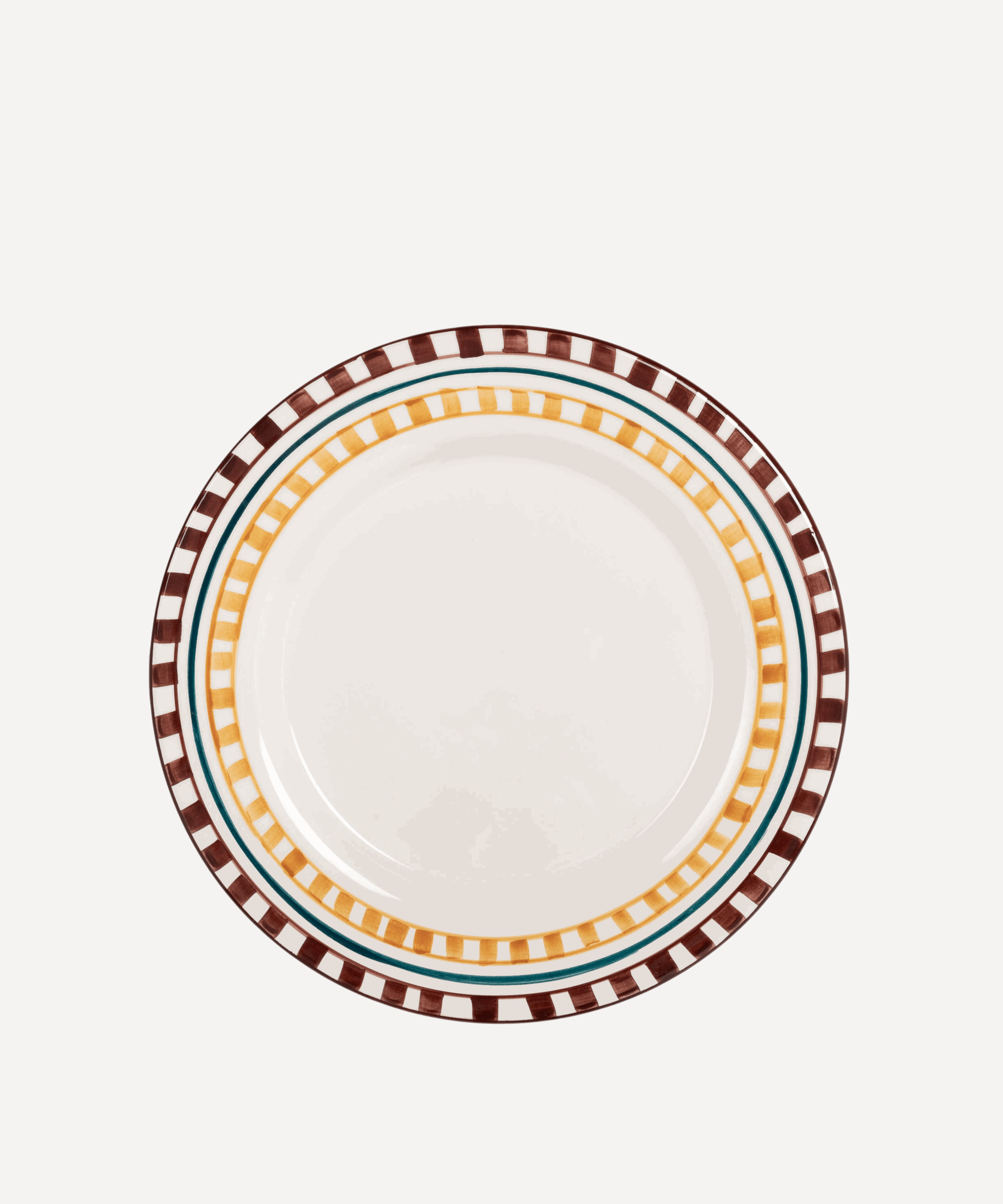 Charlotte Hand-Painted Dinner Plate - Set of 4