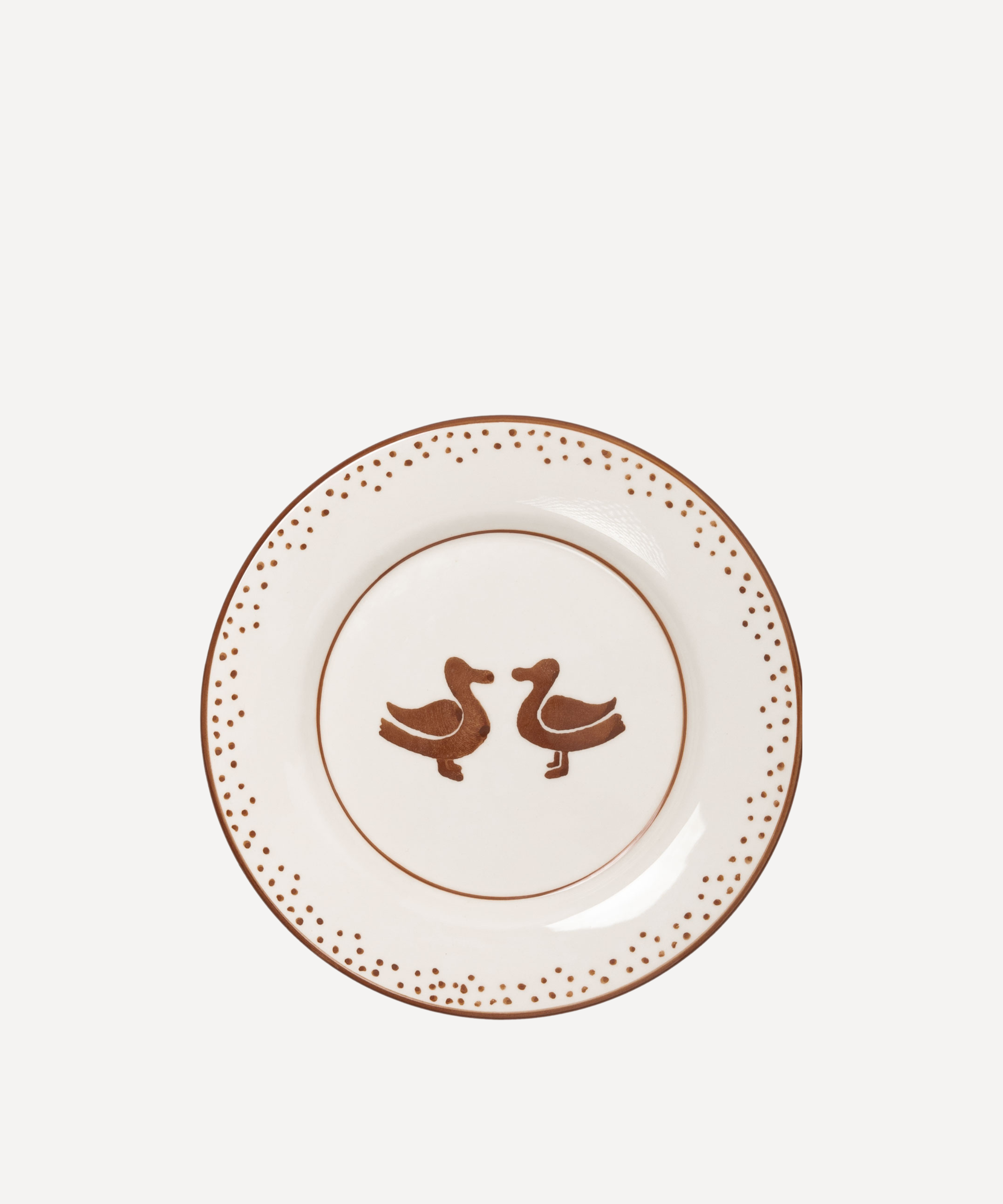Patos Hand-Painted Salad Plate - Set of 4