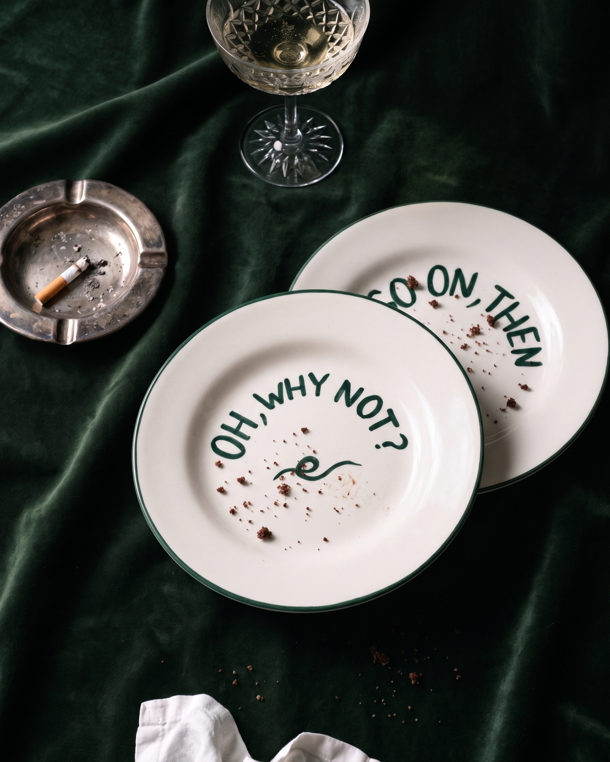 House Party Dessert Plate - Set of 4