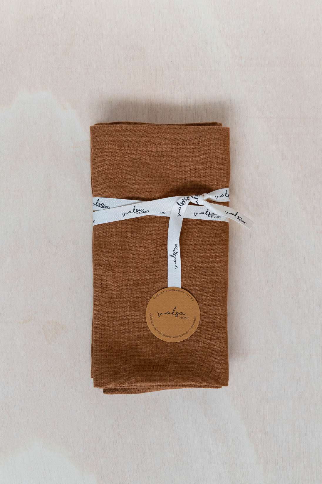Terracotta Linen Napkin - Set of 2