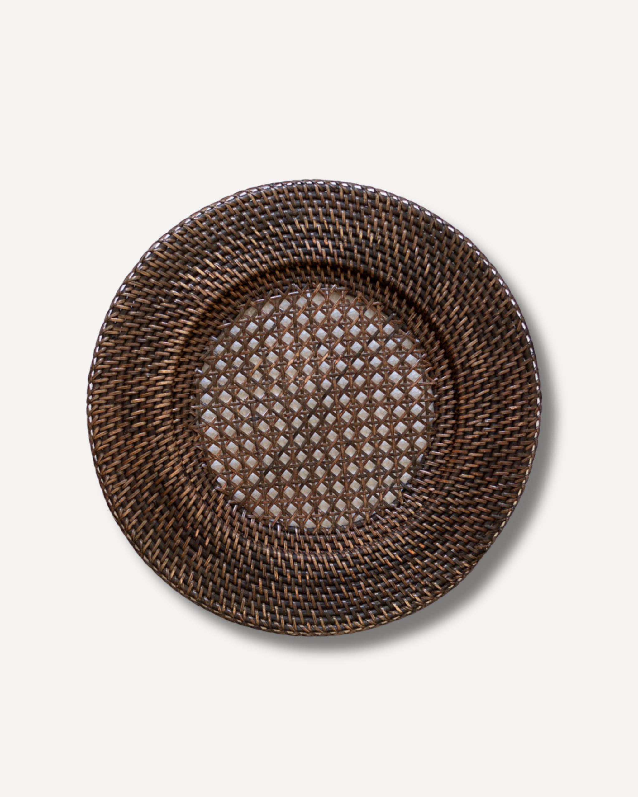 Rattan Charger Plate