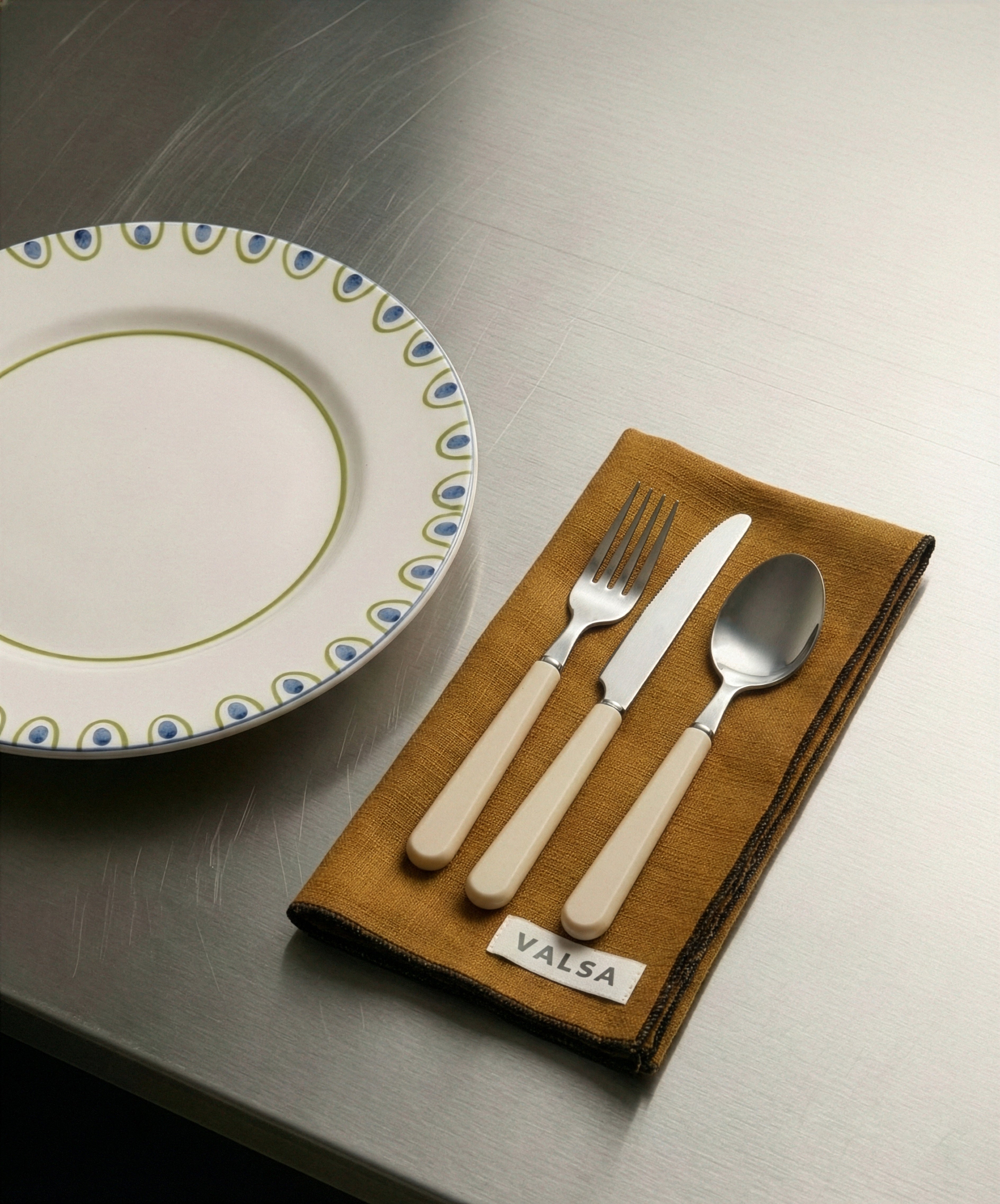 Set of 4 Linen Napkins - Turmeric