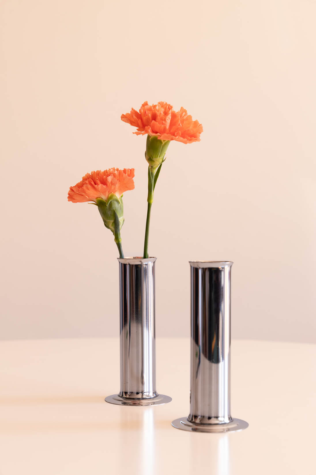 Stainless Steel Bud Vase - Set of 2
