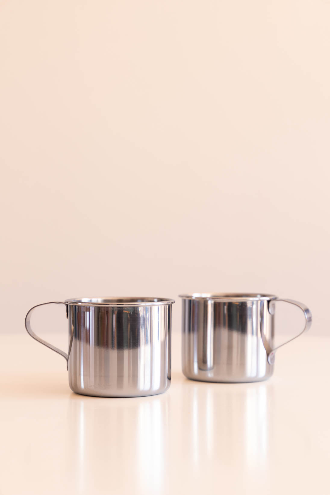 Stainless Steel Mug - Set of 2