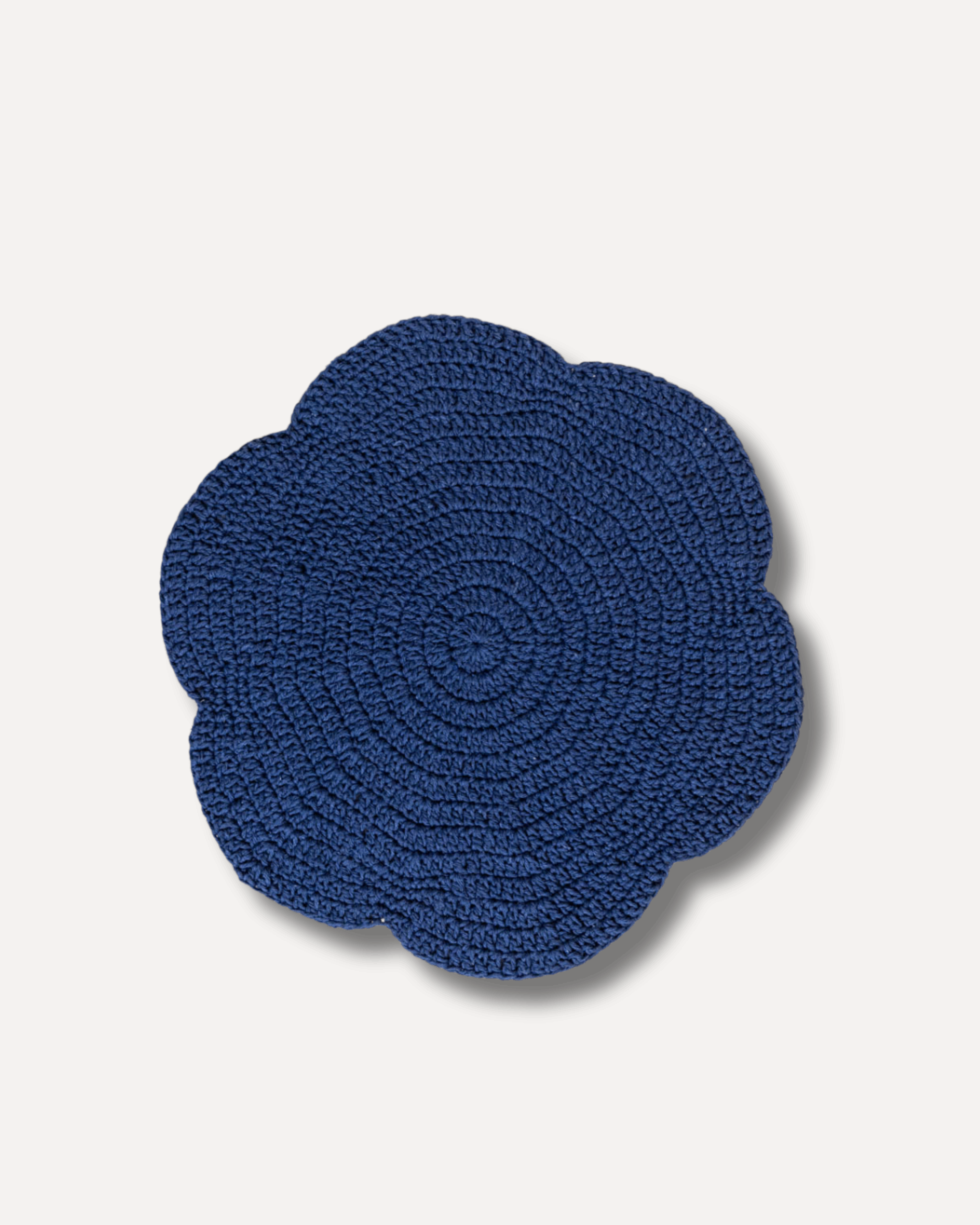 Scallop Crochet Placemat - Set of 2