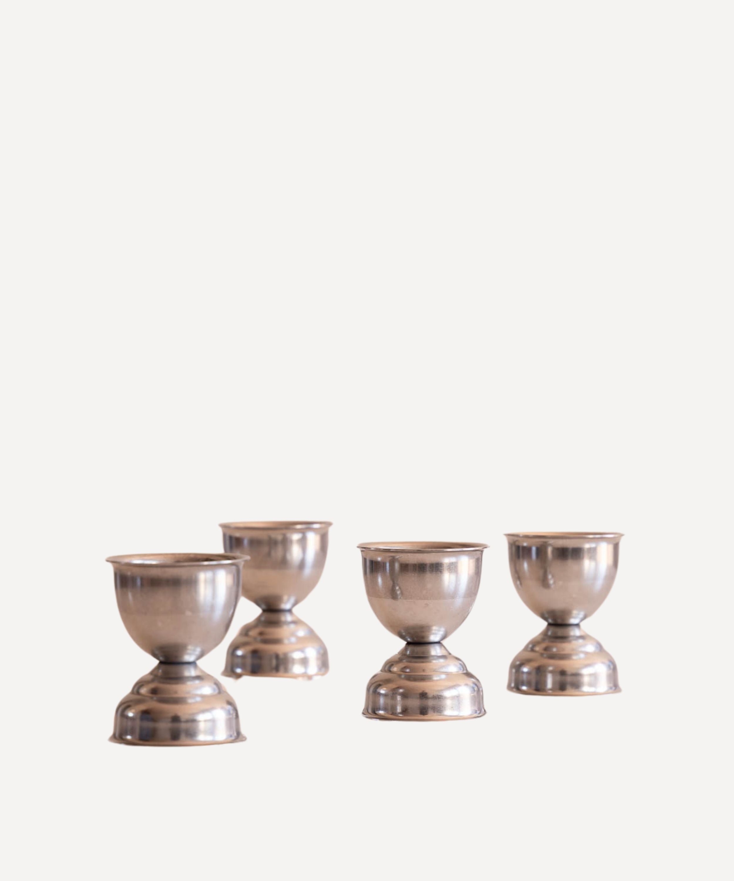Stainless Steel Egg Cup - Set of 4