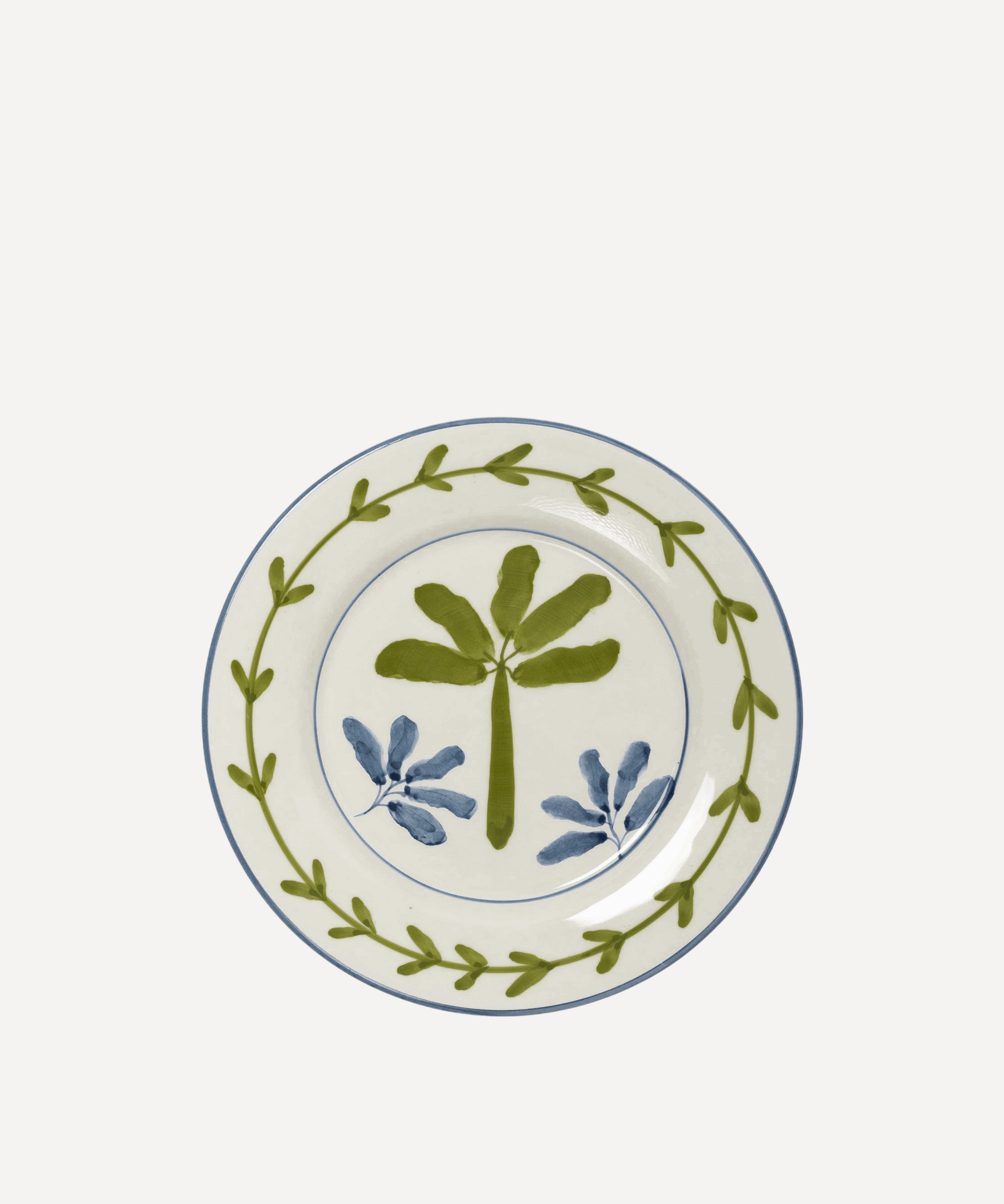 Bananeira Hand-Painted Salad Plate - Set of 4 - Set of 4