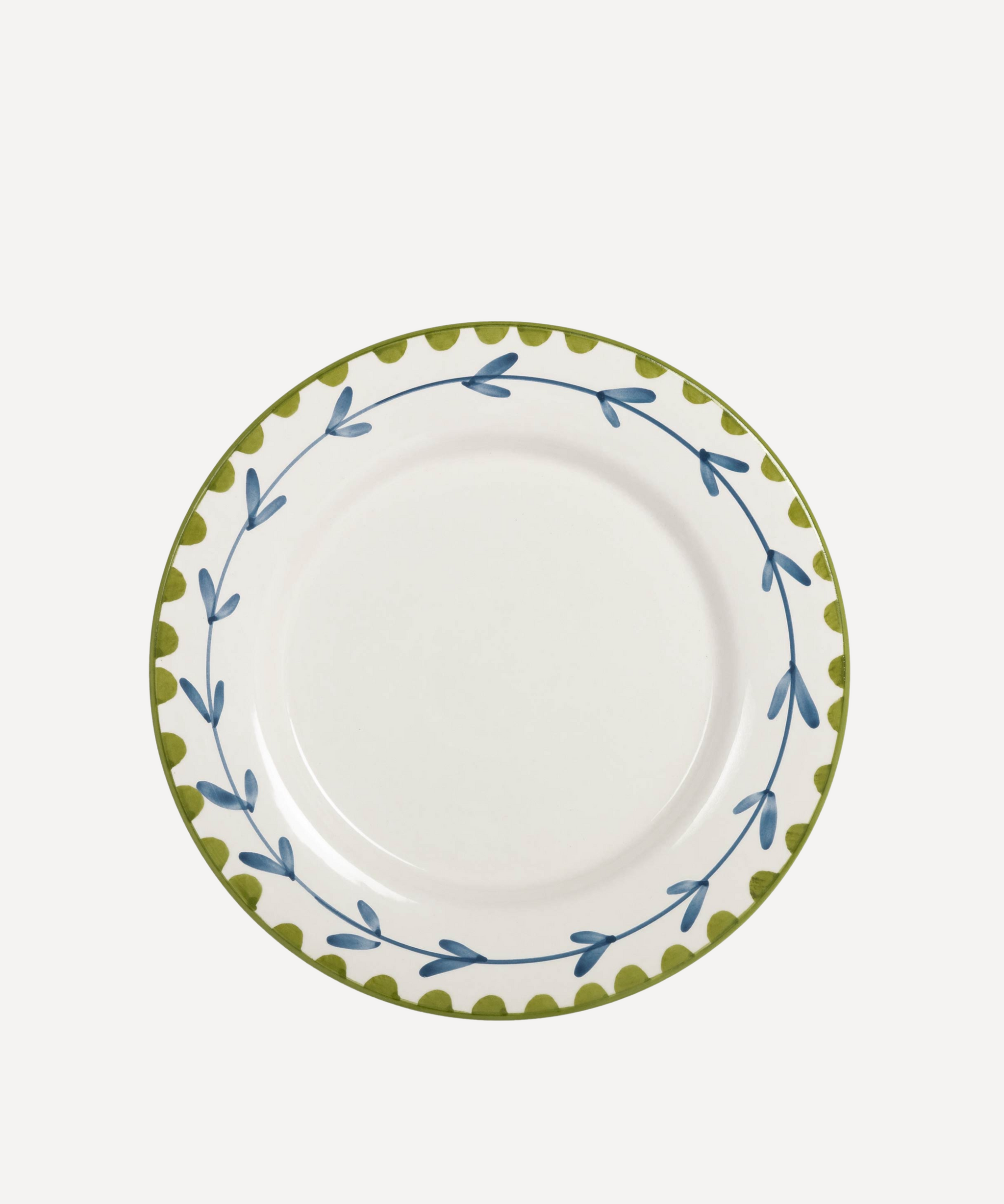 Banana Hand-Painted Dinner Plate - Set of 4