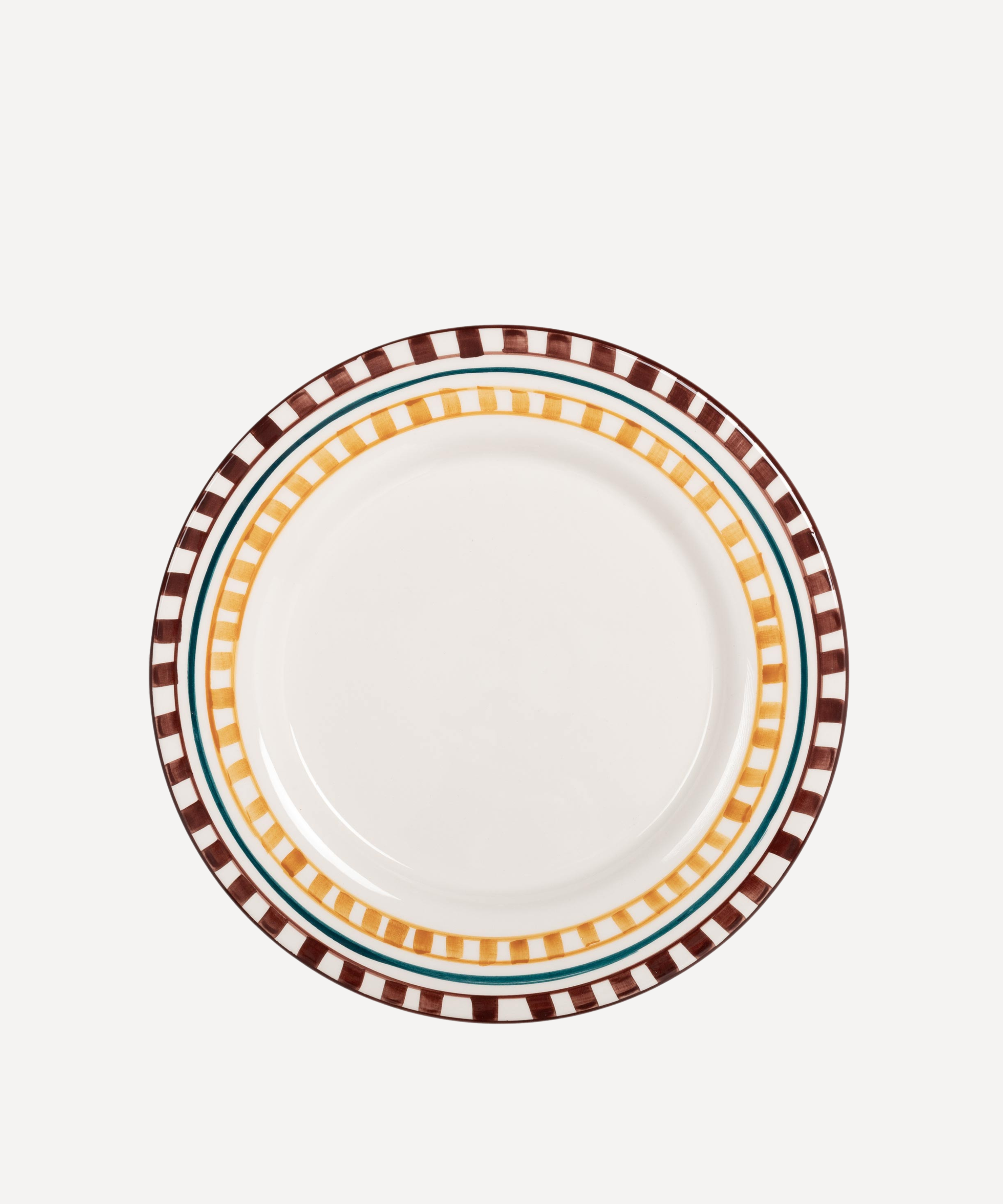 Charlotte Hand-Painted Dinner Plate - Set of 4