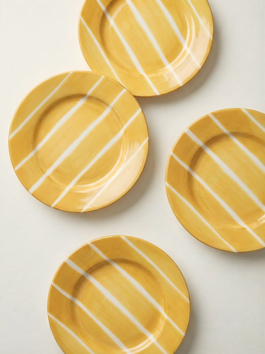 Pineapple Salad Plate - Set of 4