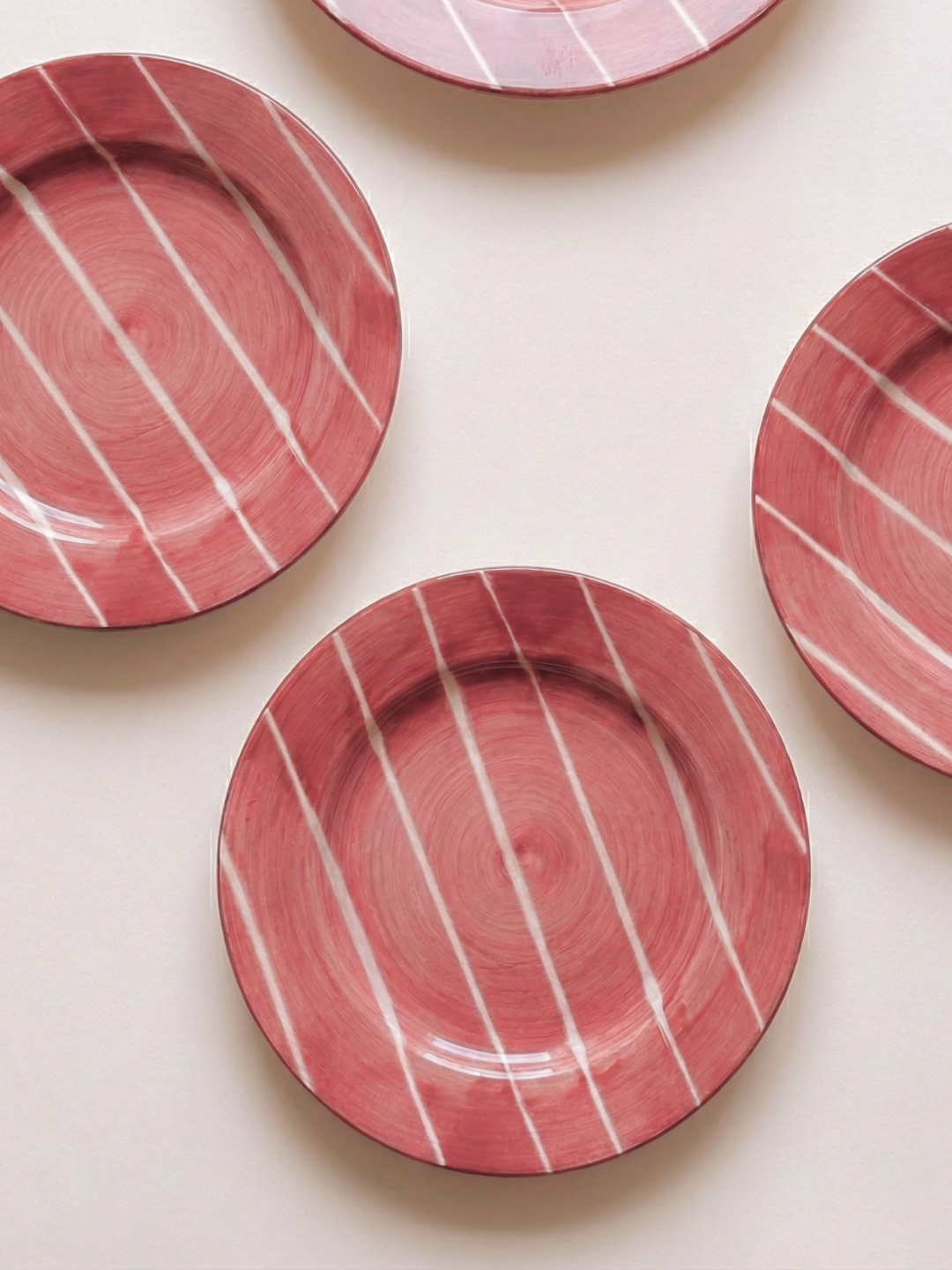 Raspberry Dinner Plate - Set of 4