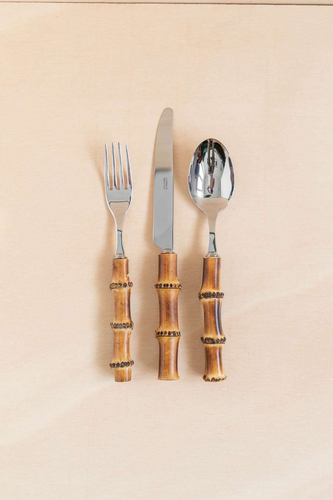 Dinner Bamboo Cutlery Set - 12 pieces
